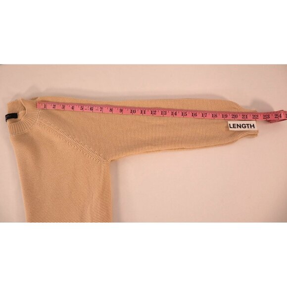 Weekend MaxMara Crew neck -Caserta sweater Beige Size Small - Picture 10 of 13